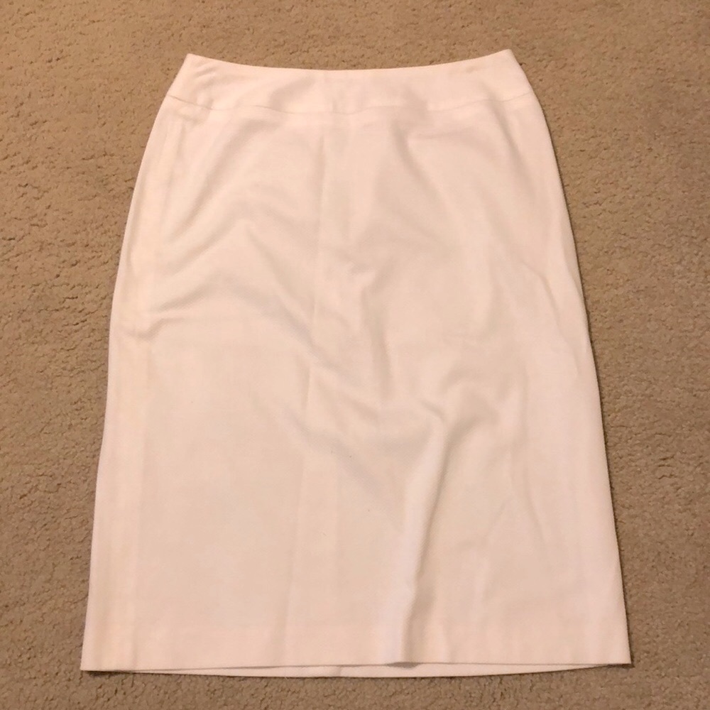 Harold's Stretch woven cotton pencil skirt